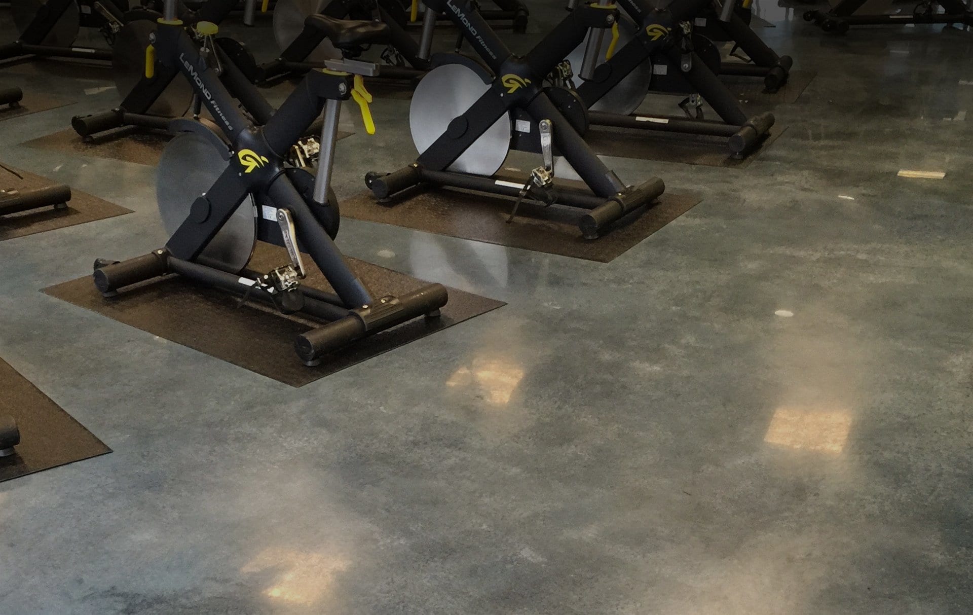 Concrete gym floor sale