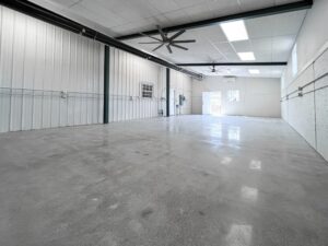 self-leveling concrete floors