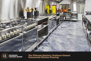 Urethane Cement Commercial Kitchen Flooring