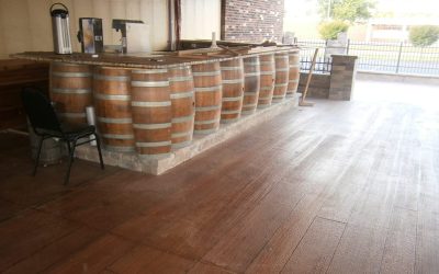 TRANSFORM YOUR PLAIN CONCRETE TO STAINED CONCRETE / WOODCRETE!!