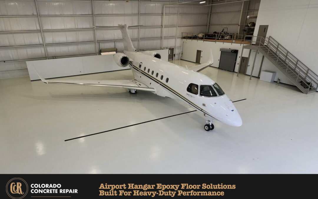 Airport Hangar Epoxy Floor Solutions Built for Heavy-Duty Performance