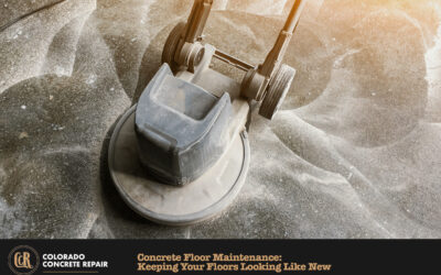 Concrete Floor Maintenance: Keep Your Floors Looking New