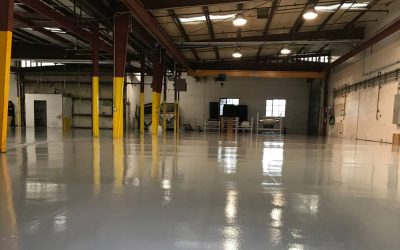 EPOXY URETHANE FLOOR COATING – A RECENT PROJECT