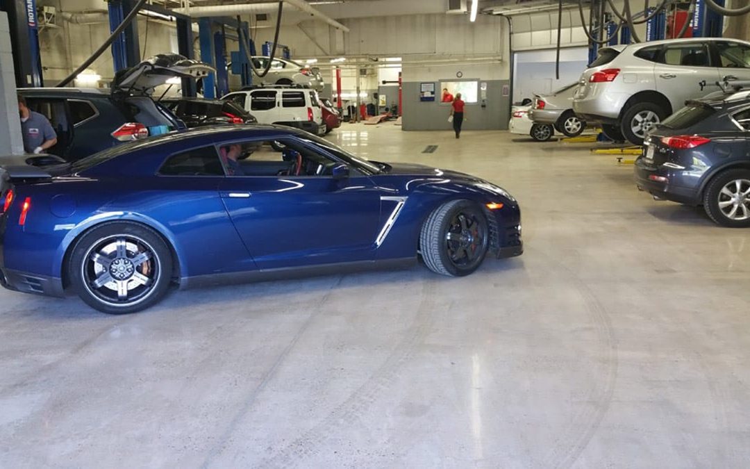 Auto Repair Shop Flooring