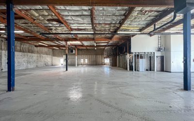 Grinding and Polishing on a Concrete Floor in Denver