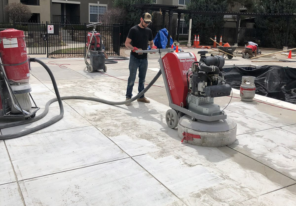 concrete grinding body