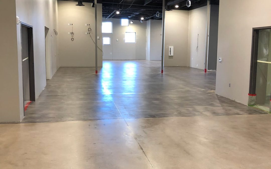 Finished Concrete Flooring