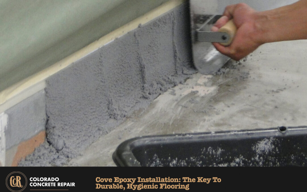 Cove Epoxy Installation: The Key to Durable, Hygienic Flooring