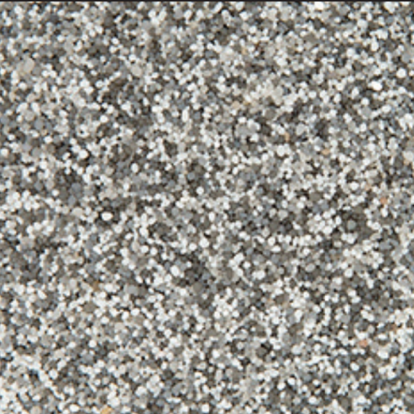 Rockledge quartz epoxy color blend — mixed gray and taupe granules