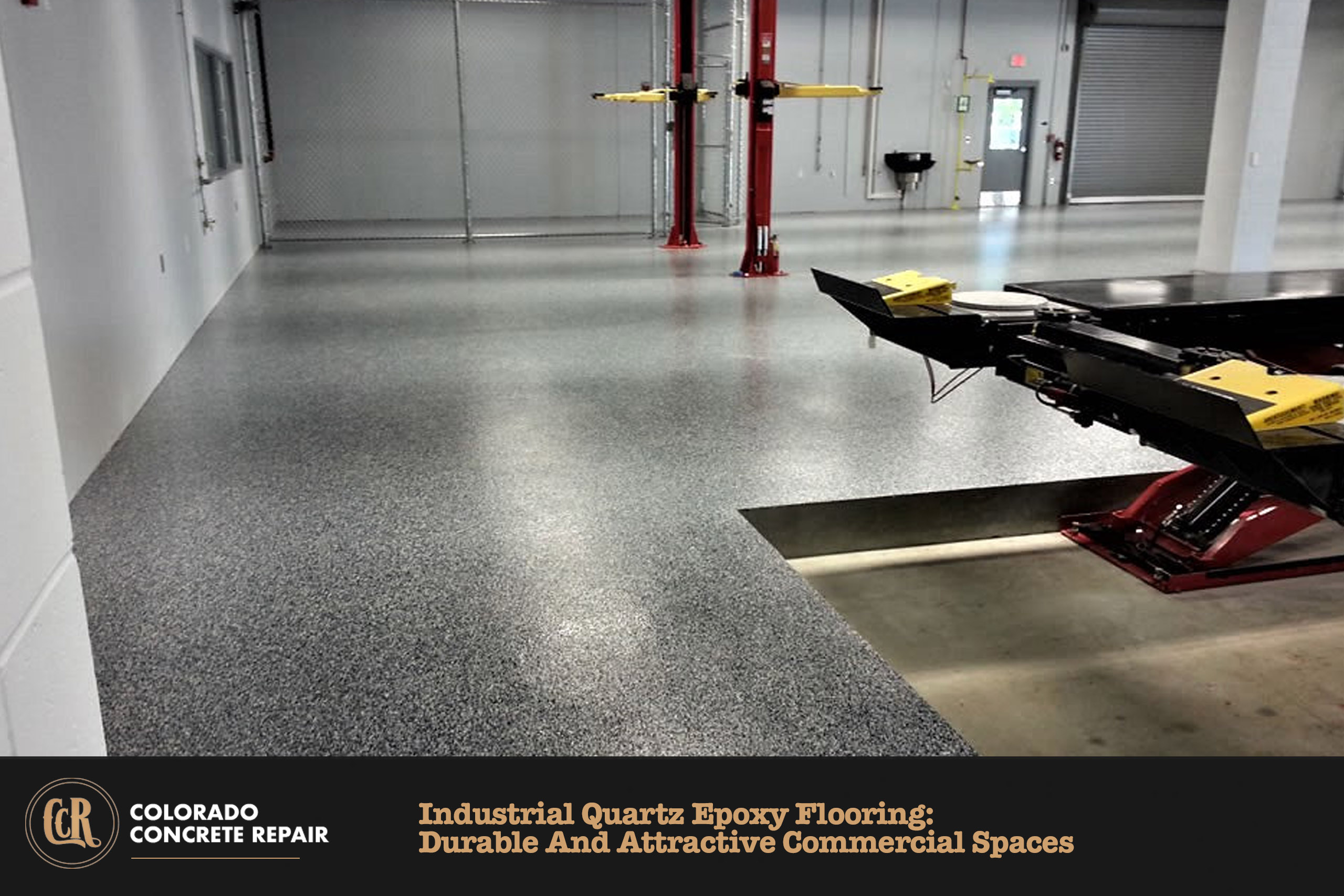Industrial Quartz Epoxy Flooring