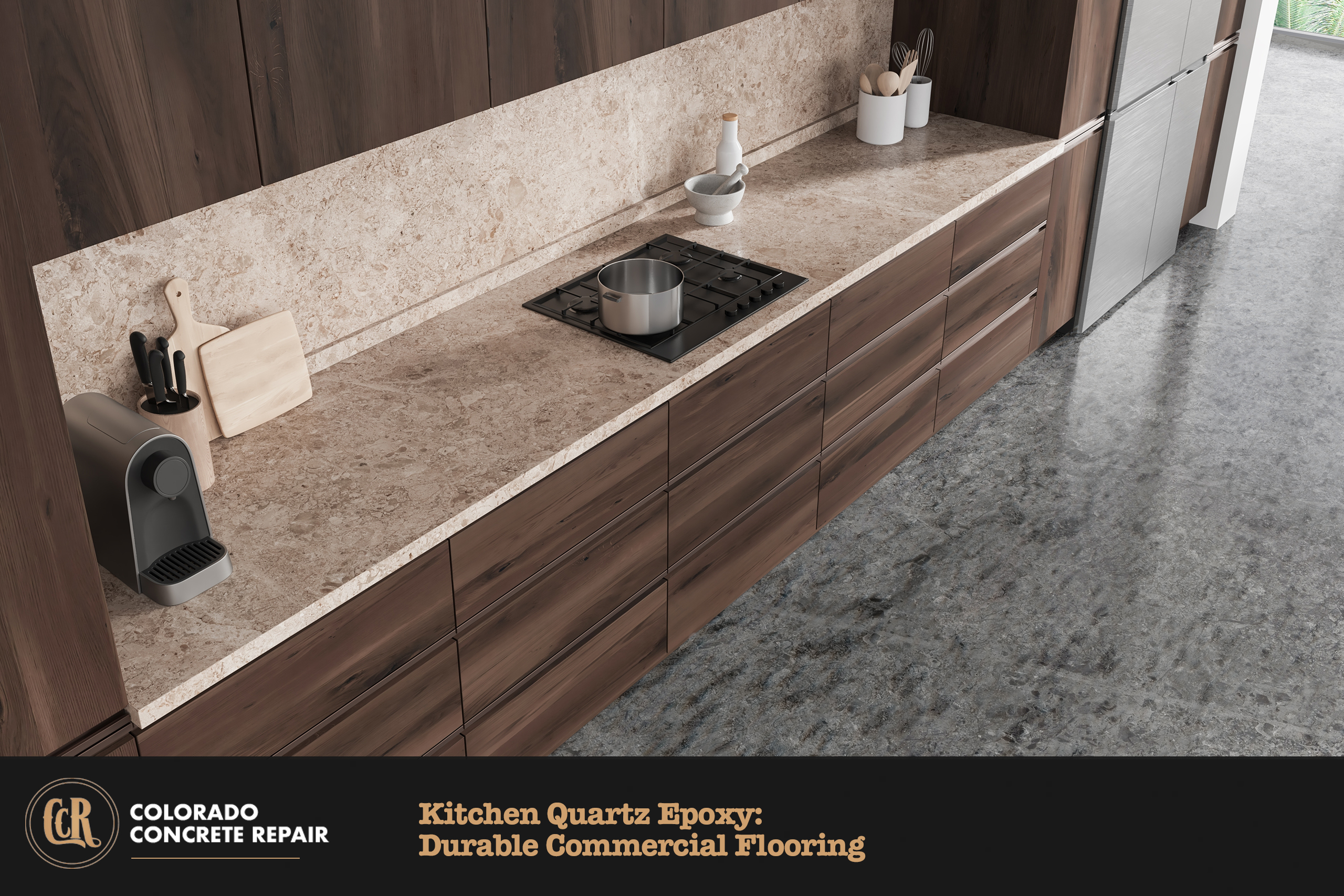 kitchen quartz epoxy