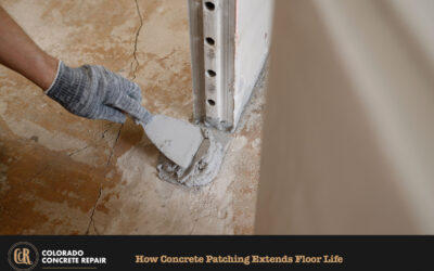 How Concrete Patching Extends Floor Life