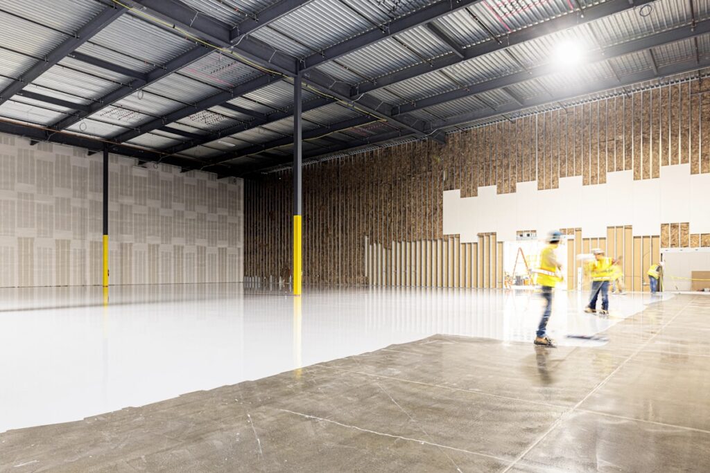 Cold Storage & Freezer flooring — CCR install