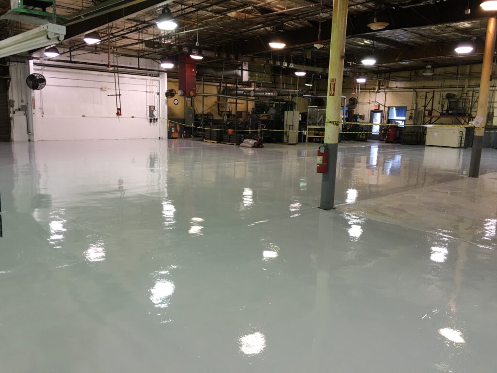 Manufacturing flooring — CCR install