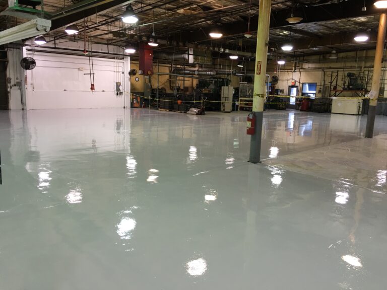 Manufacturing flooring — CCR install