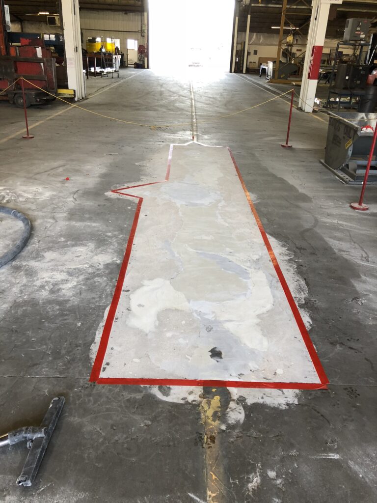 Concrete Repair — CCR install