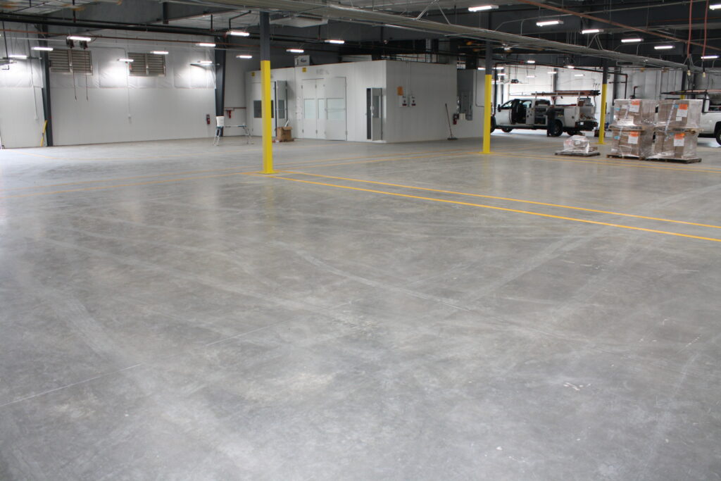Warehouse & Distribution flooring — CCR install
