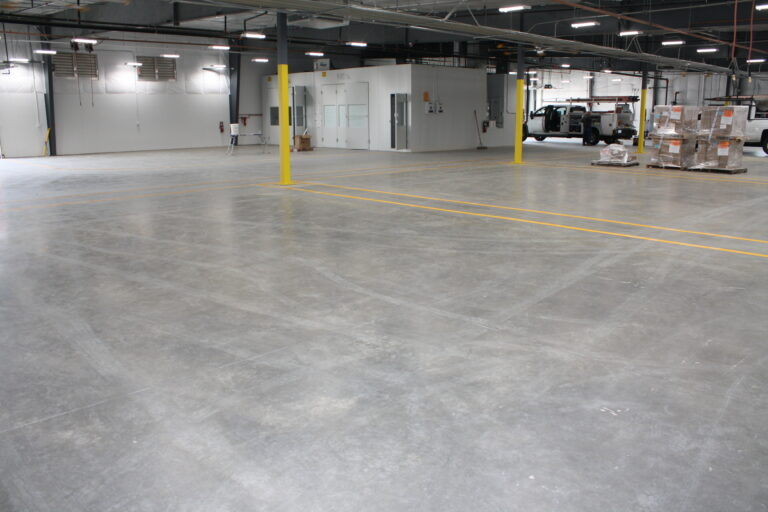 Warehouse & Distribution flooring — CCR install